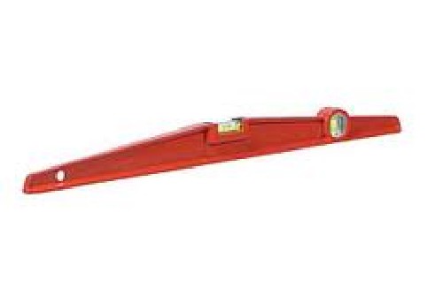 Niveau à Bulle Professionnel DEWEPRO 1m En Aluminium Rouge - Précision 0,5mm/m, Fioles Incassables, Pour Chantier Et Bricolage