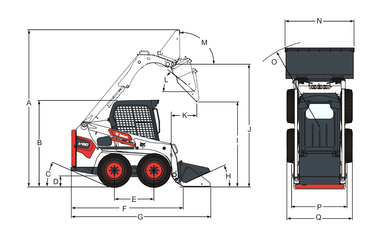 Bobcat S450 Specs